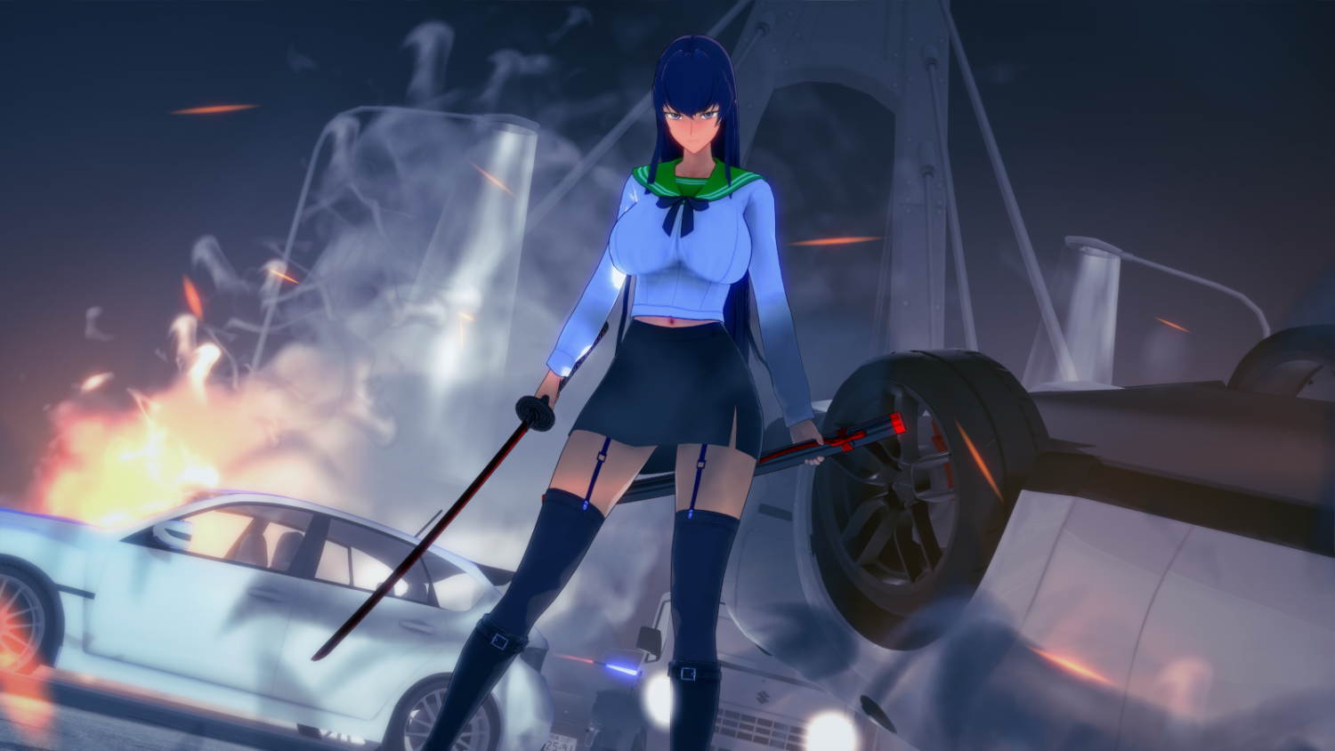 Saeko Busujima (Highschool of the Dead) Koikatsu! Hentai Pics Part 3 #0CWtTZLB