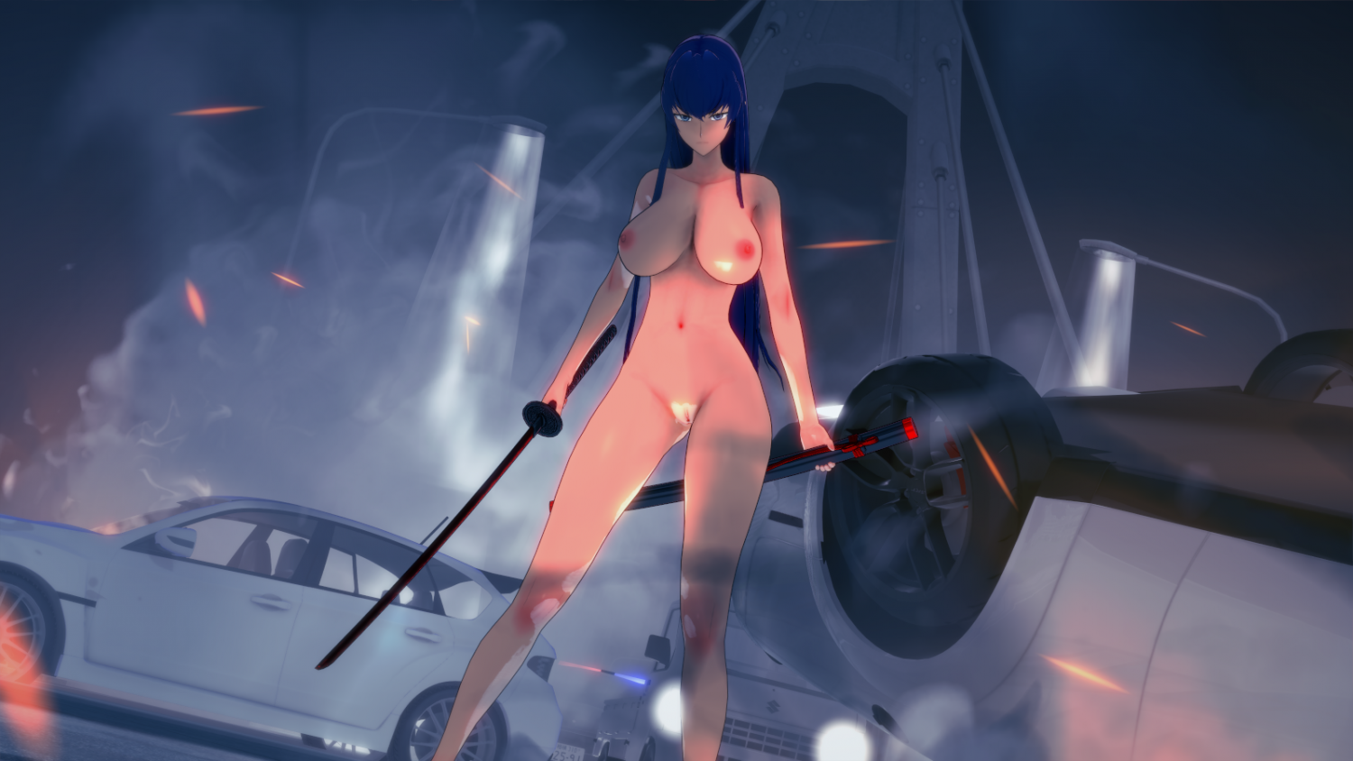 Saeko Busujima (Highschool of the Dead) Koikatsu! Hentai Pics Part 3 #277REY6Z