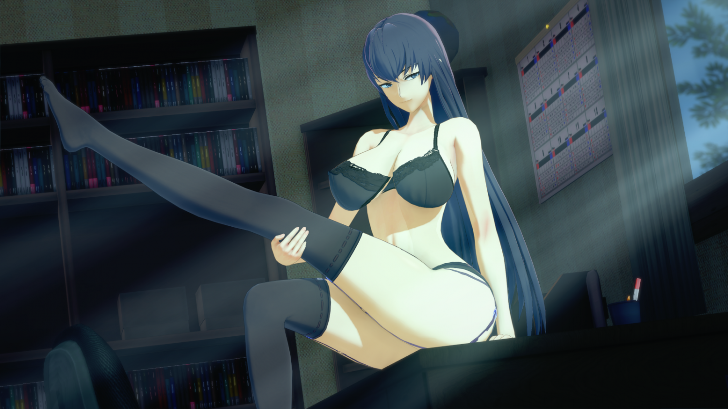 Saeko Busujima (Highschool of the Dead) Koikatsu! Hentai Pics Part 3 #8Y6n4CUf
