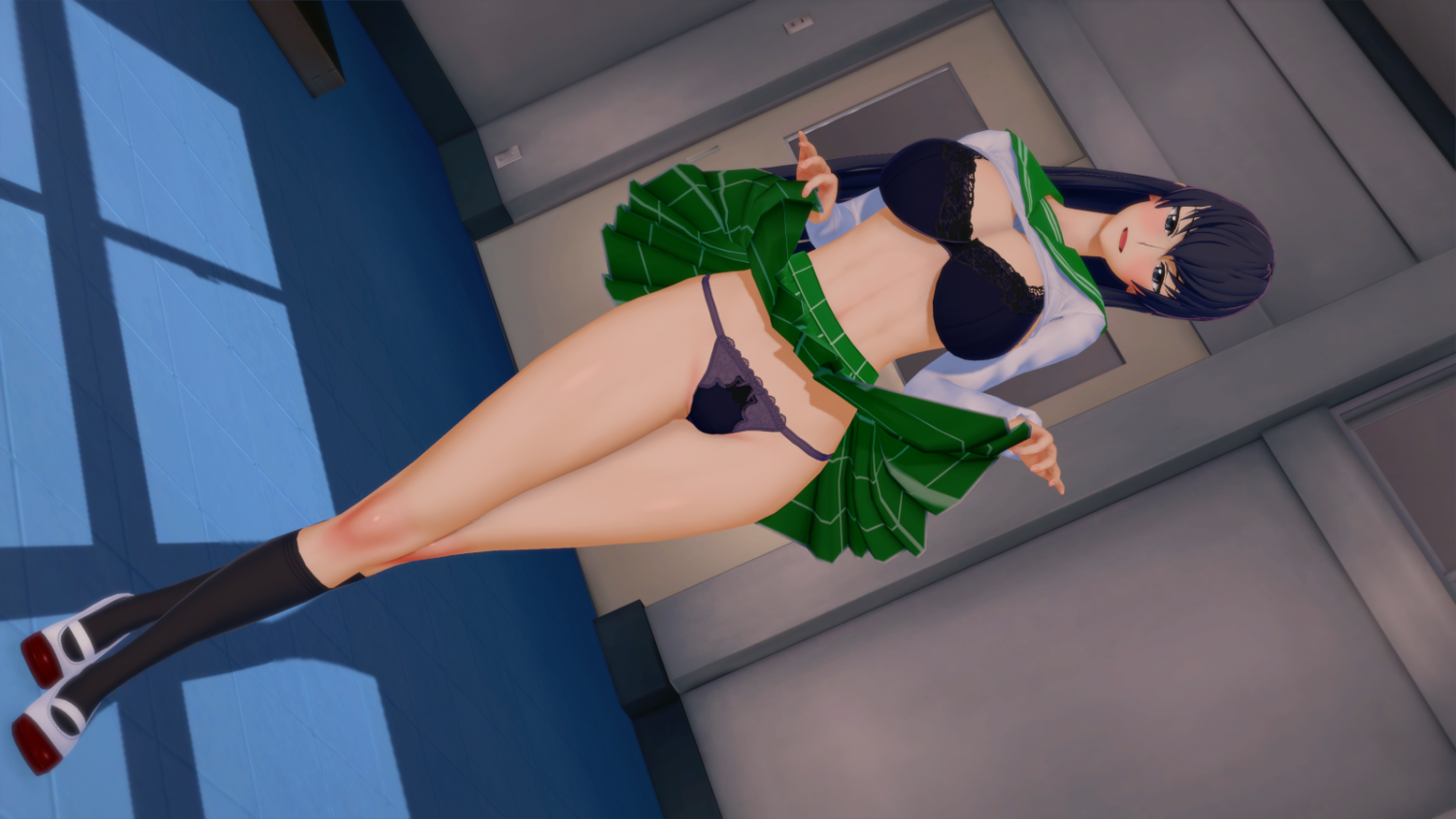 Saeko Busujima (Highschool of the Dead) Koikatsu! Hentai Pics Part 3 #DUpESef4