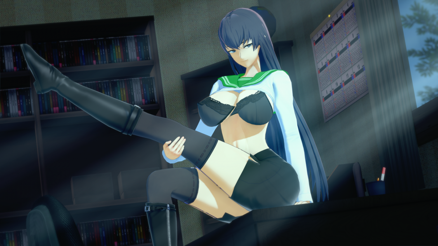 Saeko Busujima (Highschool of the Dead) Koikatsu! Hentai Pics Part 3 #PYwG72uQ