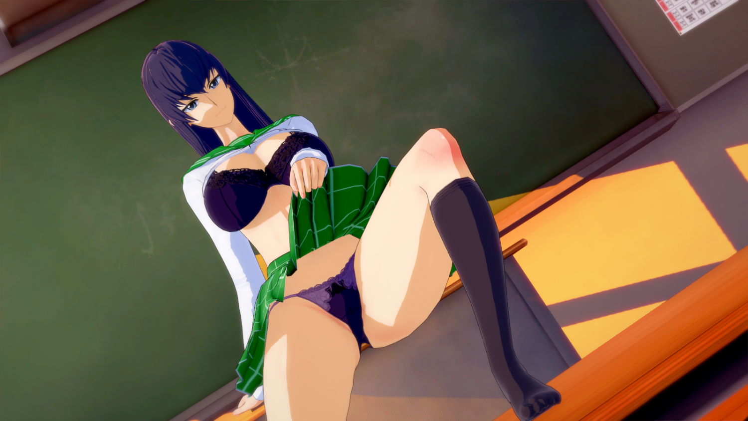 Saeko Busujima (Highschool of the Dead) Koikatsu! Hentai Pics Part 3 #h2F3j0hE