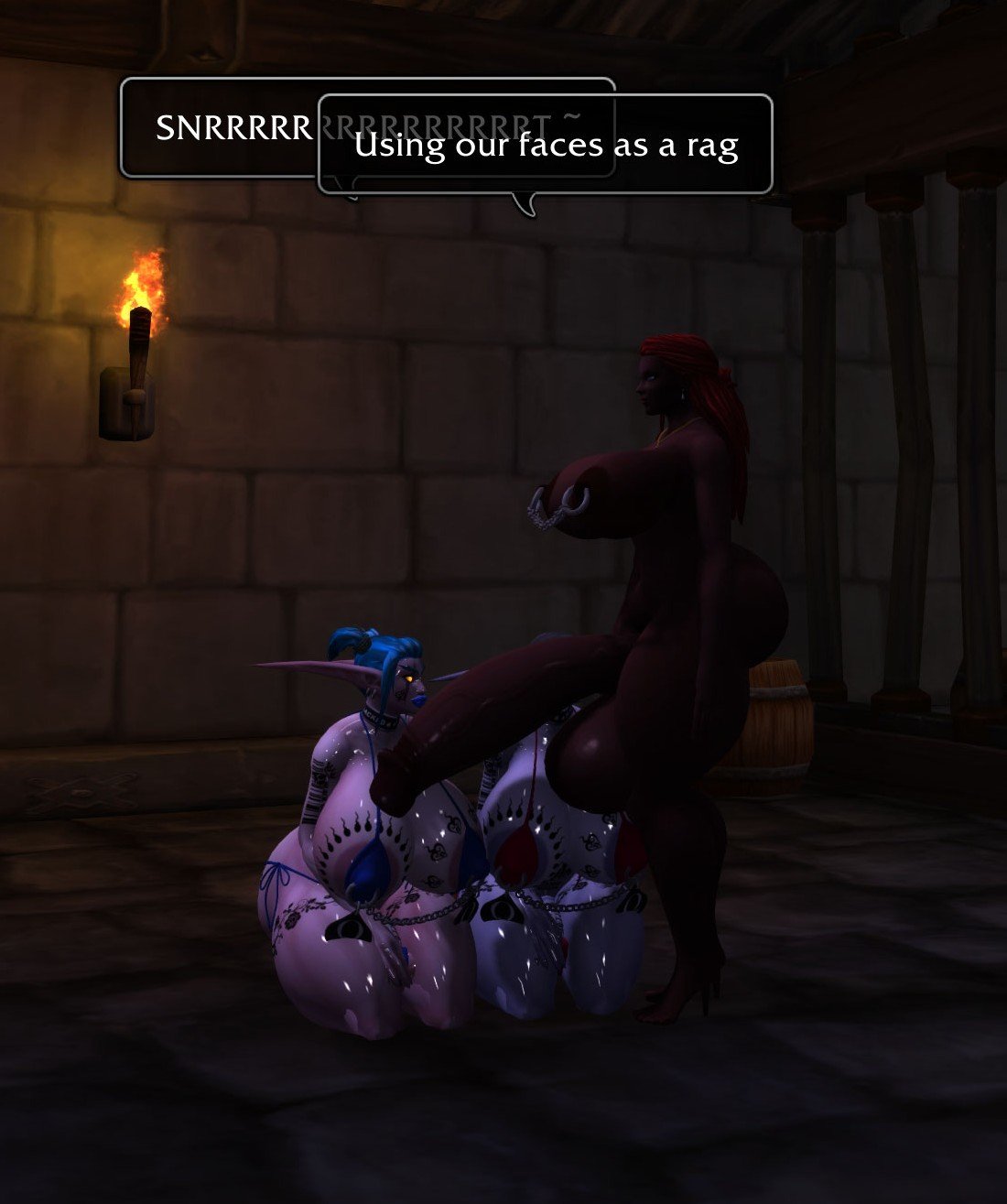 2 Spaded Bimbo Nelf Slutrags named Lena and Aylende snnnnnnirting all off on taht big fat donky meat #EPcvPyvl