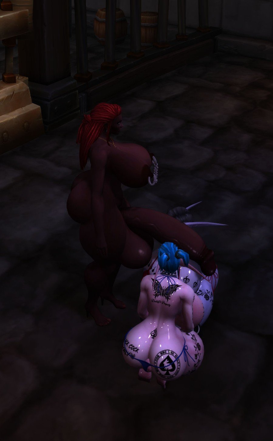 2 Spaded Bimbo Nelf Slutrags named Lena and Aylende snnnnnnirting all off on taht big fat donky meat #rLwAzxuo