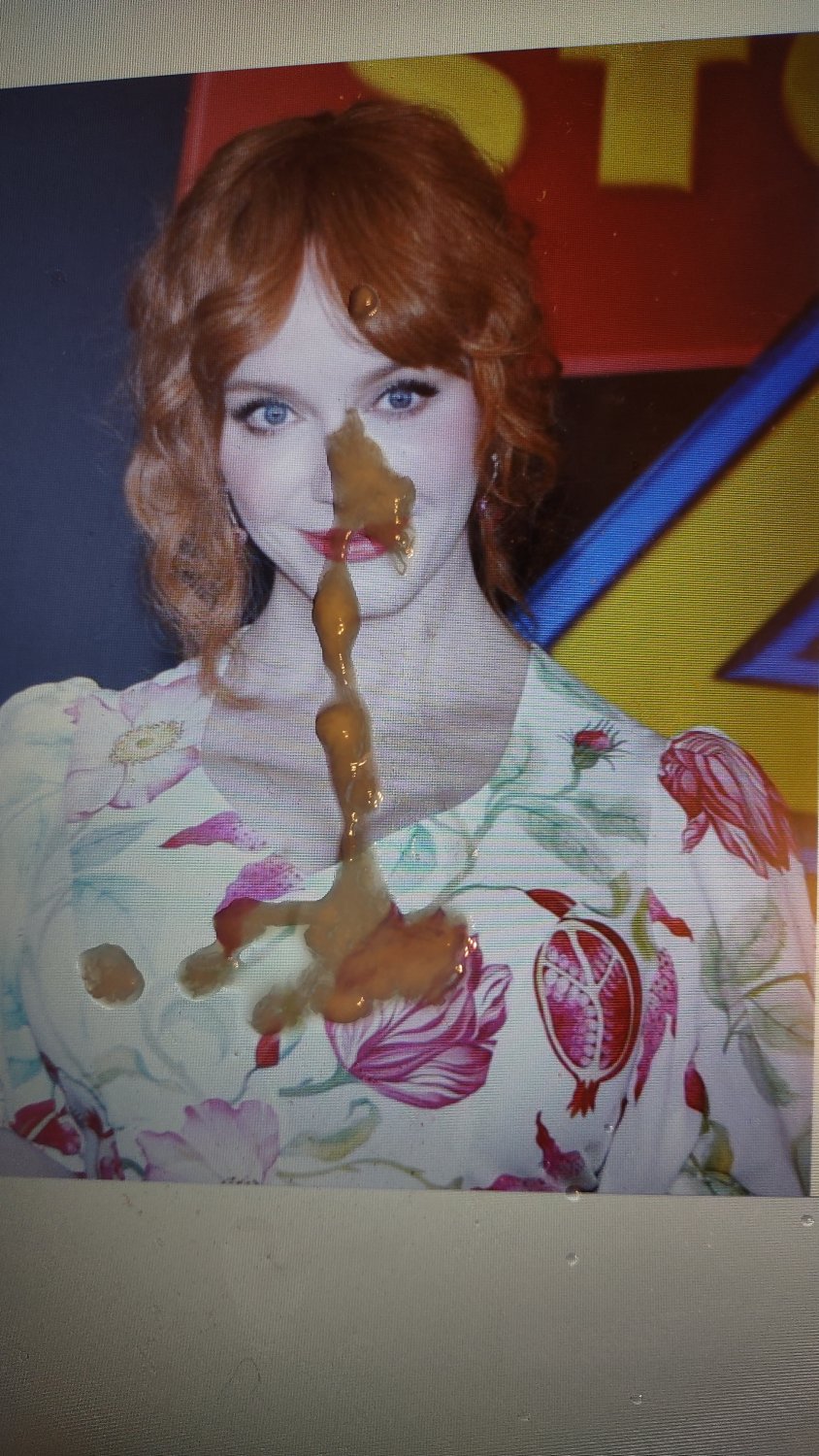 Mommy Christina Hendricks horny gooning cum tribute #sEgSayCj