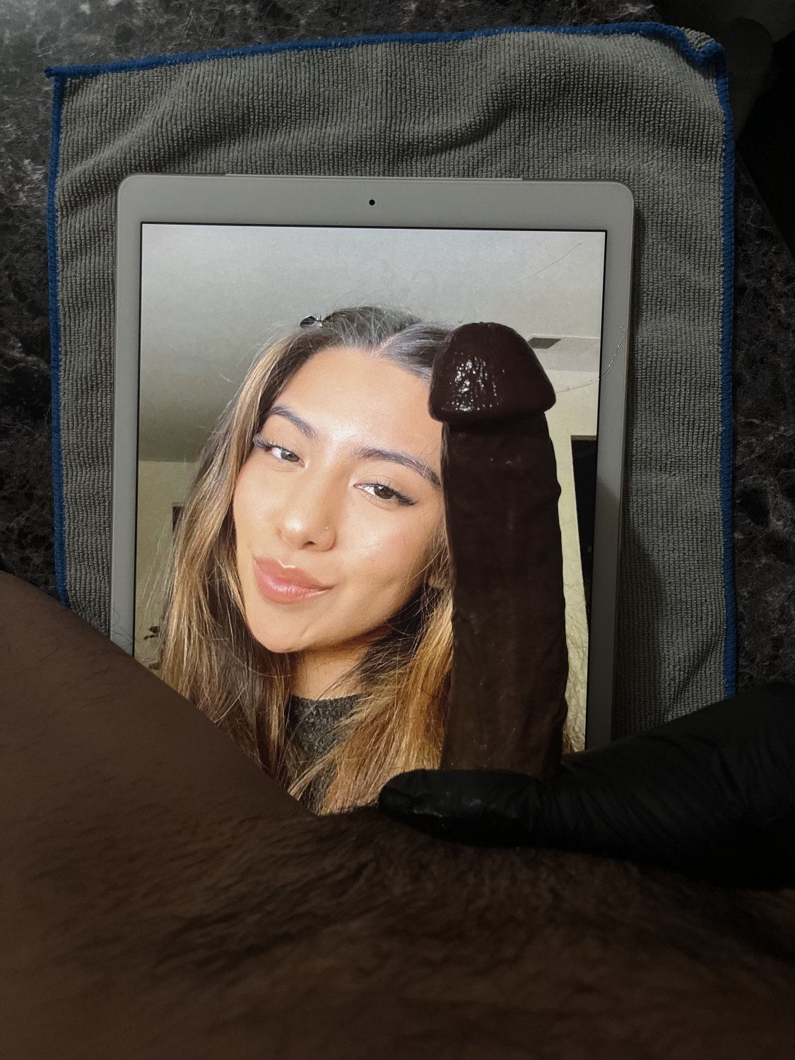 Cute Latina gets cum shot #ylrga81s